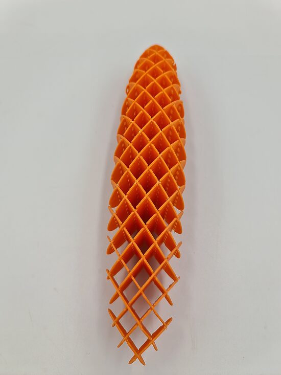 3D Printed Flexible Fidget Toy – Articulated Sensory Toy