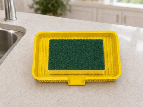 3D Printed Kitchen Sponge Holder