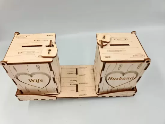 Personalized Scales Coin Bank: Custom Balance-Themed Savings Bank for Kids & Adult