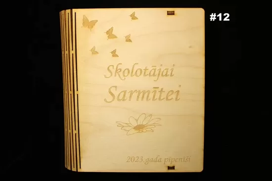 Personalized Butterfly Keepsake Box: Laser-Cut Birch, Flexible Hinge