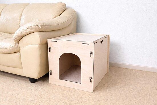 Hidden Cat Litter Box Enclosures & Litter Box Furniture